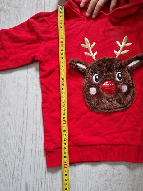 Tesco vianočná mikina, f&f,104