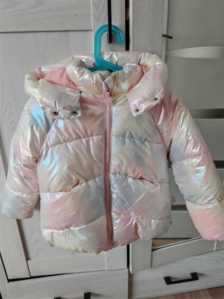 Úžasná biela menivá bundička 116, neolutujete, primark,116