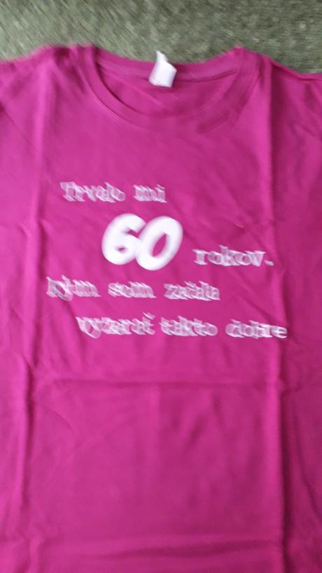 Tričko narodeninové, zn. alex fox- veľ. s, s