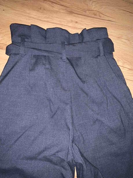 Paper bag vysoký pás, h&m,34