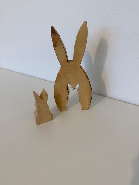 Drevený veľkonočný zajac, 