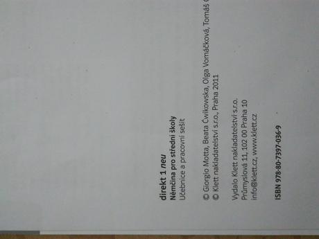 Direkt 1ucebnice a prac. sešit pro strední školy, 