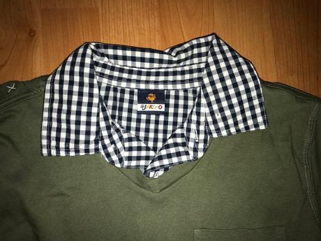 Tričkokošeľa s dlhým rukávom v. 140, 140