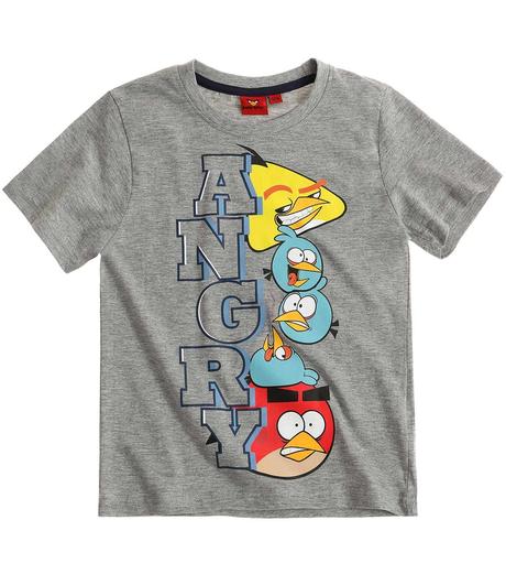 Angry birds tričko s krátkym rukávom 3ks, disney,116