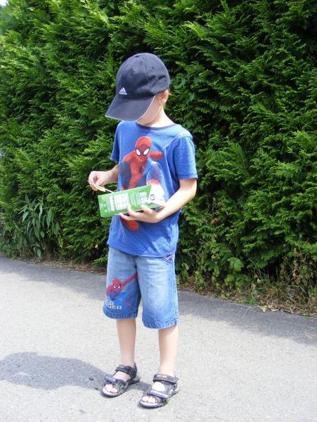 Rifľové kraťasy - bermudy spiderman, bhs,110