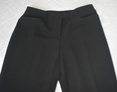 Čierne elegantné nohavice basler, veľ. xl, xl