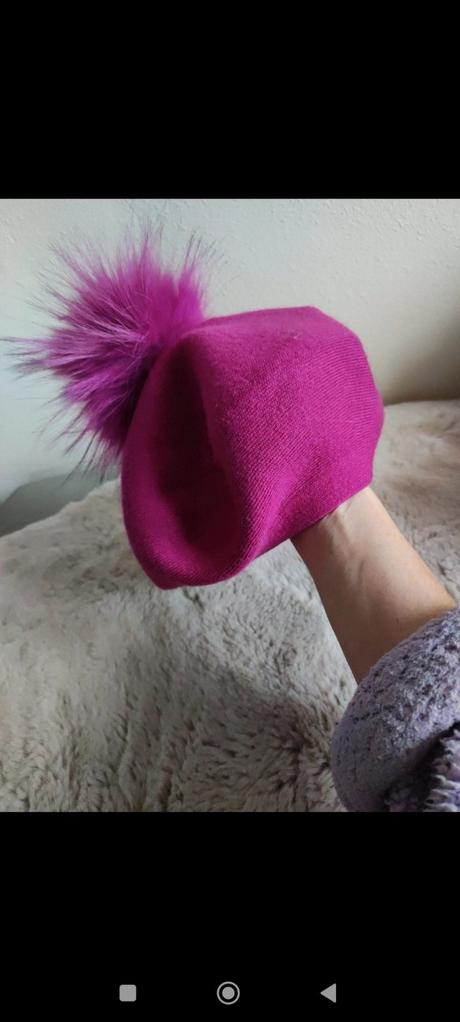 Dámska baretková čiapka cashmir, 