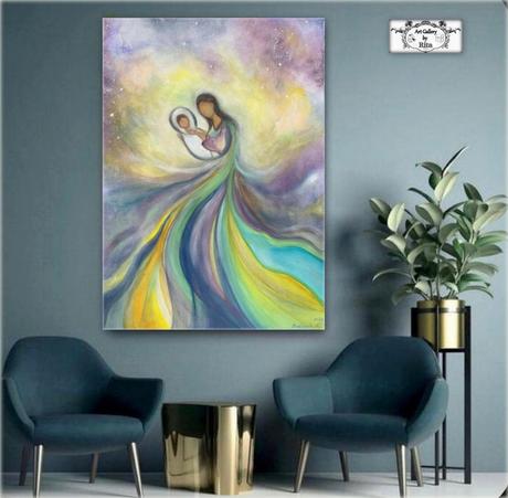 "materinská láska" maľba,