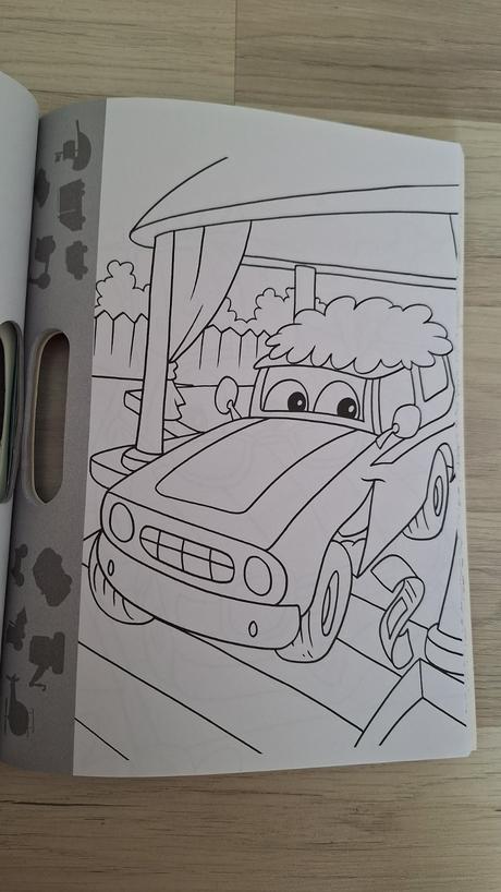 Omaľovánky auta, 