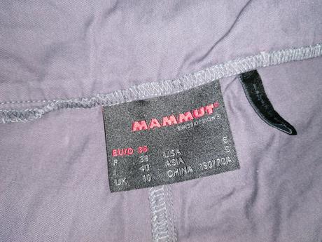 Outdoor nohavice, mammut,s