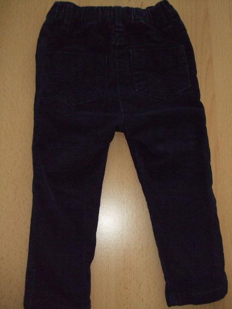 Elastické kordové nohavice tu- nenosené, tu,80