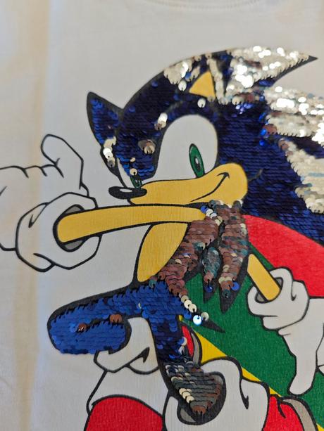 Tričko ježko sonic, c&a,134