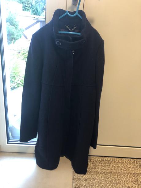 Fialovy kabat do a strih, miss sixty,l