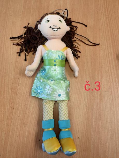 Látkové bábiky a plyšové hračky,