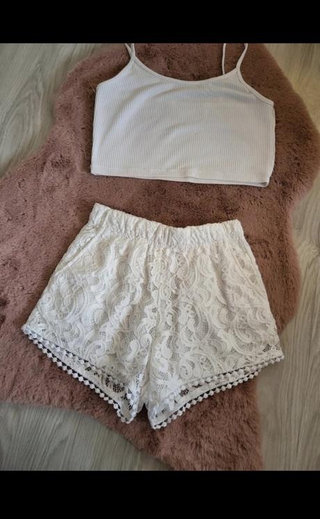 Xs čipkované sortky, xs