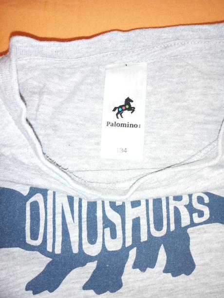 Tričko s dlhým rukávom dino, palomino,134