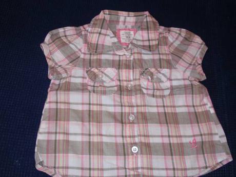 Károvaná košielka, h&m,68