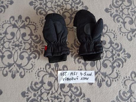 Chlapčenské zimné rukavice veľ. 4-5rokov, 104