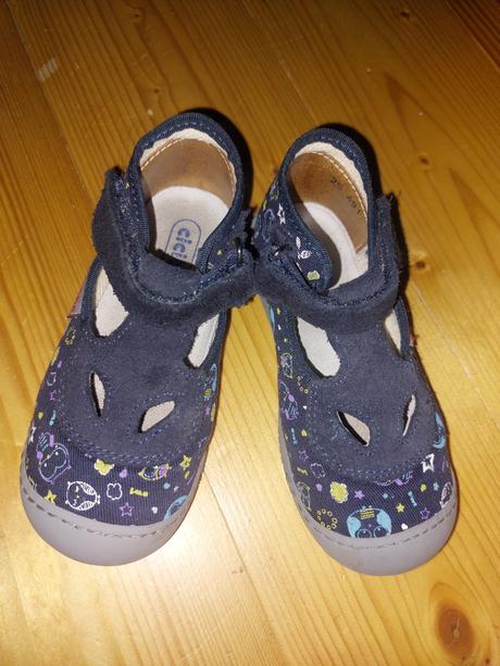 Platenne sandalky s gumenou spicou, ciciban,25