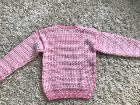 Strikovany pulover, 128