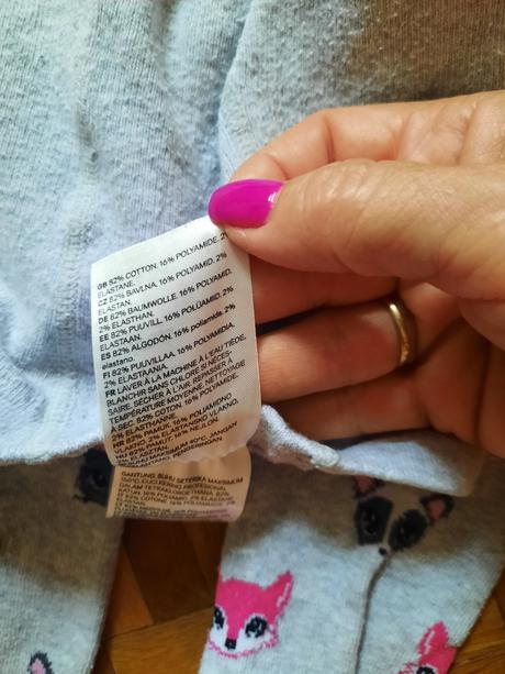 Dievčenské pančušky, h&m,122