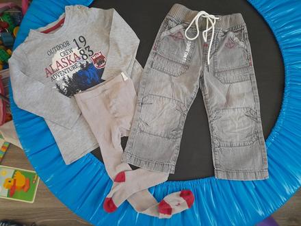 Set tricko+rifle+pancusky 86/92, tu,86