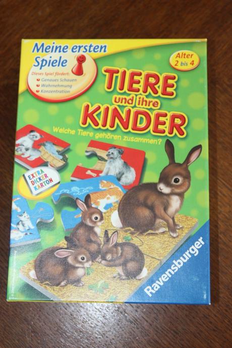 Hra zvieratká a ich mláďatká -  od 2,5 roka, 