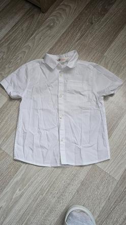 Detská biela košeľa, h&m,98