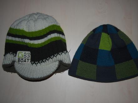 Zimné čiapky 5-9 rokov-cena spolu, 50
