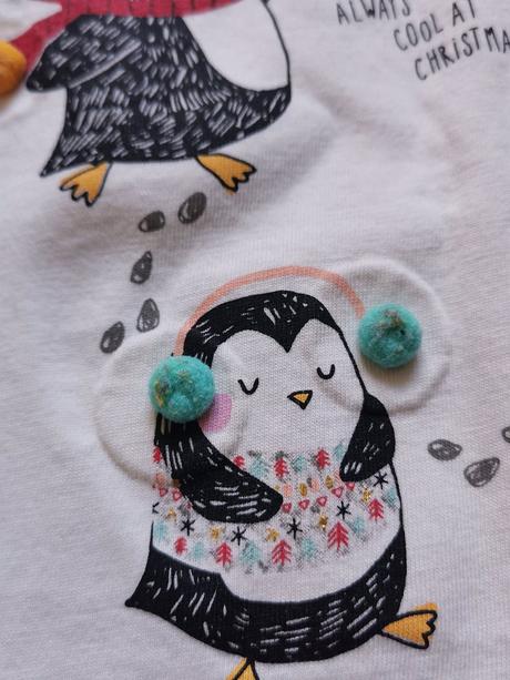 Tričko s tučniakmi, f&f,128