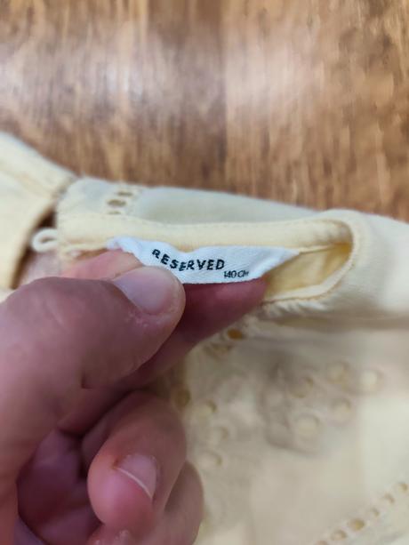 Tričko s krásnym golierom, reserved,140