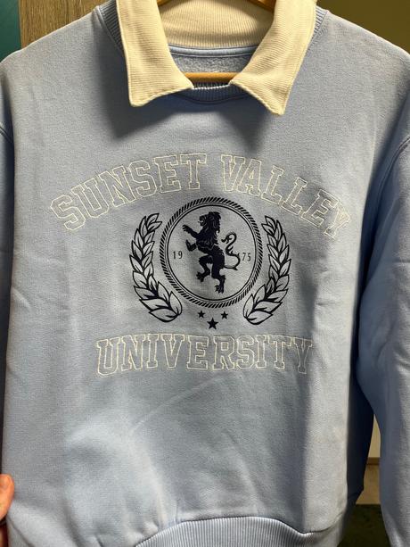 Mikina v babyblue farbe, hollister,xs