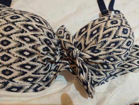 Dvojdielne plavky strieborno modré m, m