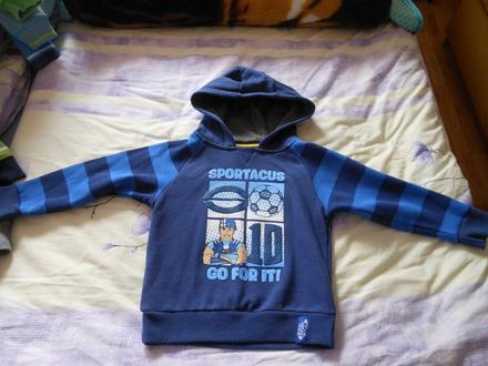 Nenosená mikinka lazy town so sportacusom 98/104, lazy town,98