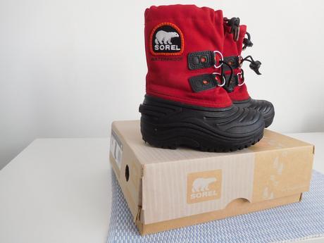Sorel waterproof- 25v, detská zimná obuv, sorel,25