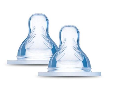 Mam cumlík silikónový 0723 na fľašu 2ks, 6m+, mam