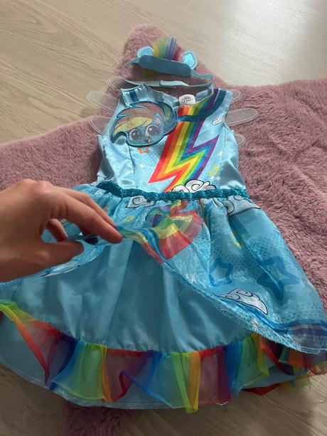 My little pony kostym 3-4,