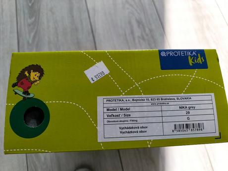 Detské prechodné tenisky protetika 29, protetika,29