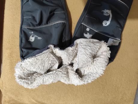 Zimné softshellové nohavice 116/122, 116