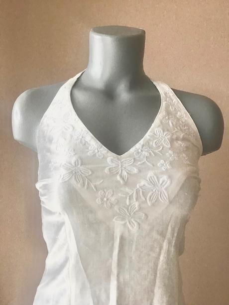 Krasne ľanovo bavlnene šaty, h&m,xs