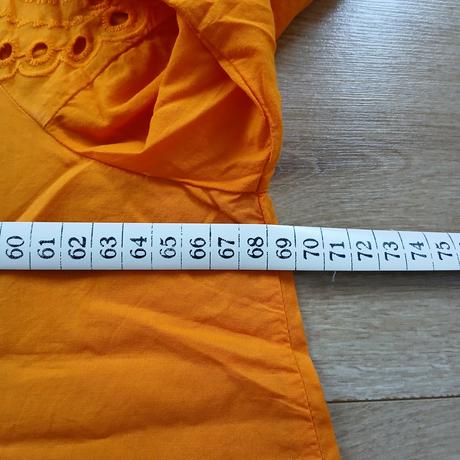 Oranžová letná košeľa/blúzka, tchibo,46