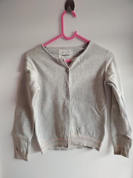 Lupilu strieborný trblietavý svetrík, lupilu,110