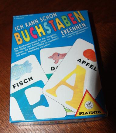 Hra ich kann schon buchstaben - od 4 rokov,