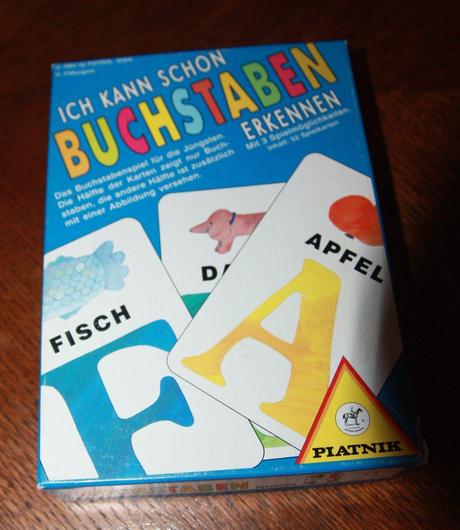 Hra ich kann schon buchstaben - od 4 rokov,