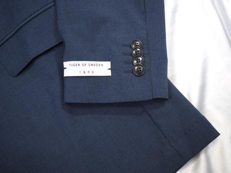 Luxusné vlnené sako tiger of sweden, 48