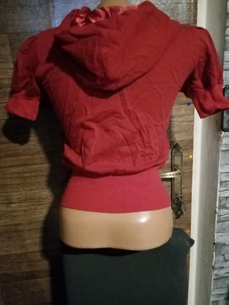 Dámska mikina z krátkymi rukávmi s/m, s