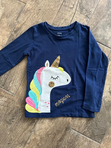 Trička s dlhým rukávom veľkosť 116, f&f,116