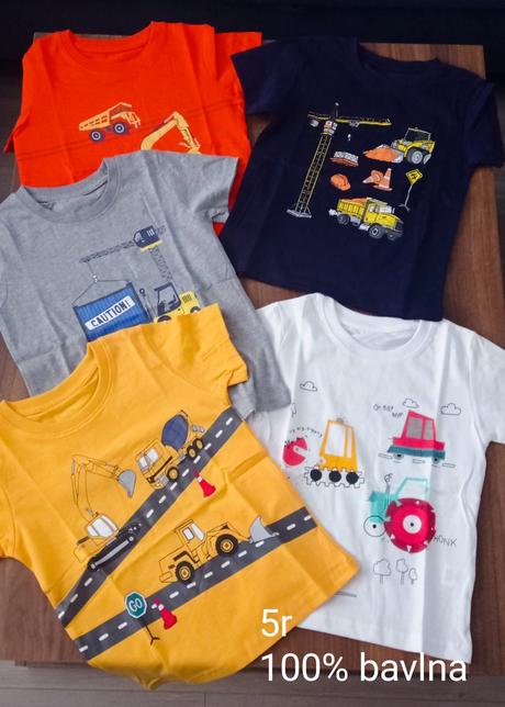 Set tričko a kraťase, tričko, kraťase od 3r-8r, 104