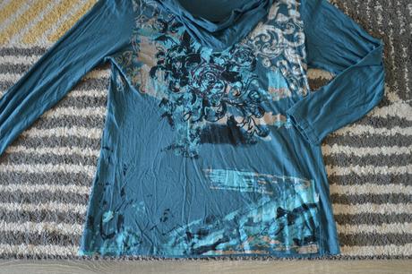 Vzorovaný top 40/42, 40