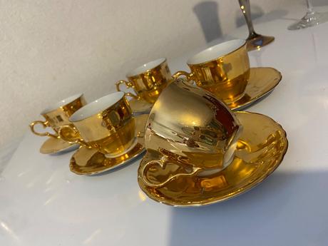 Retro set na kávu / šálky na kávu, 